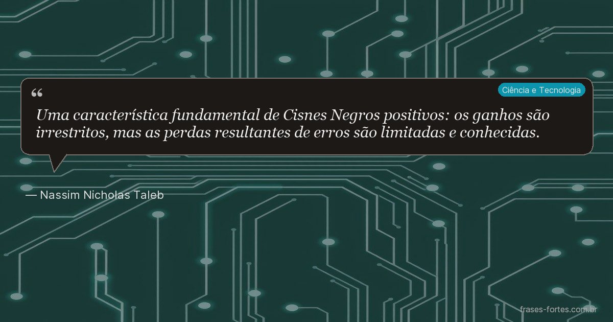 Frase de Nassim Nicholas Taleb