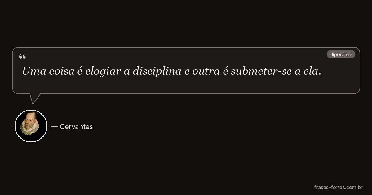 Frase de Cervantes