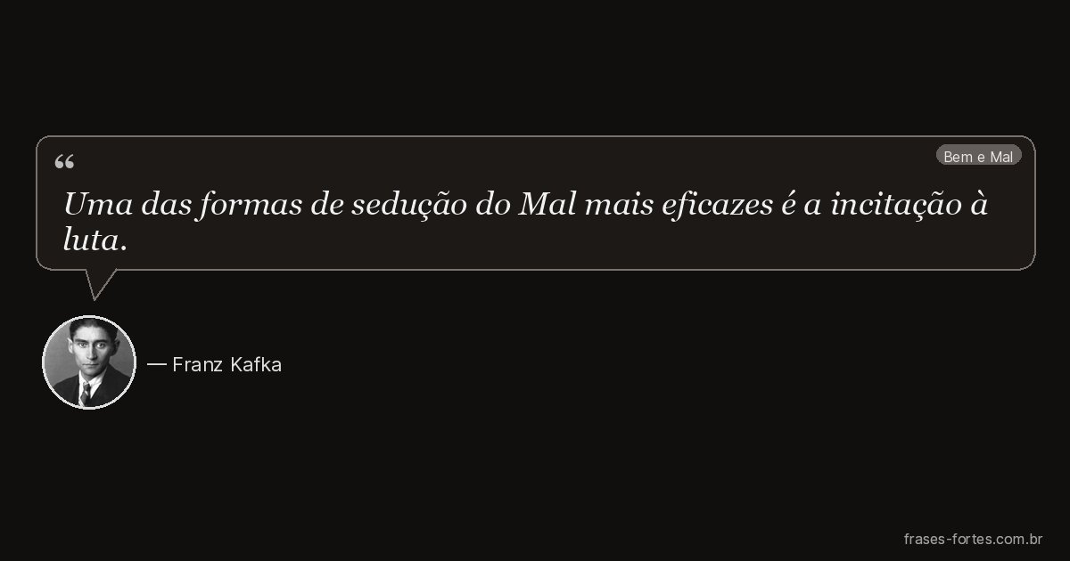 Frase de Franz Kafka