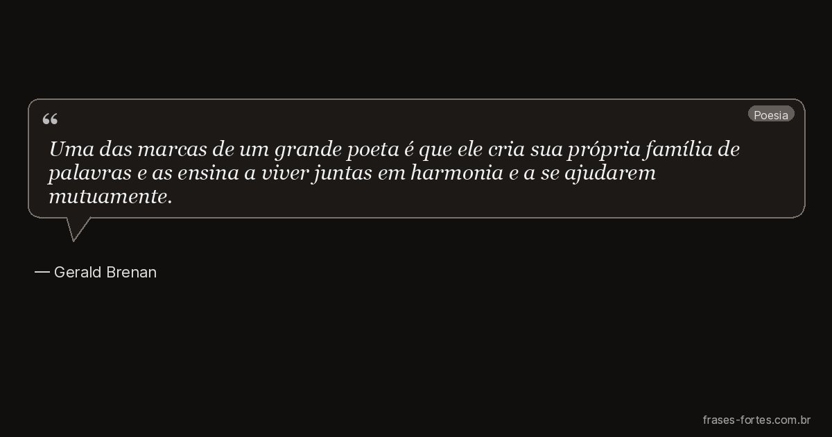 Frase de Gerald Brenan