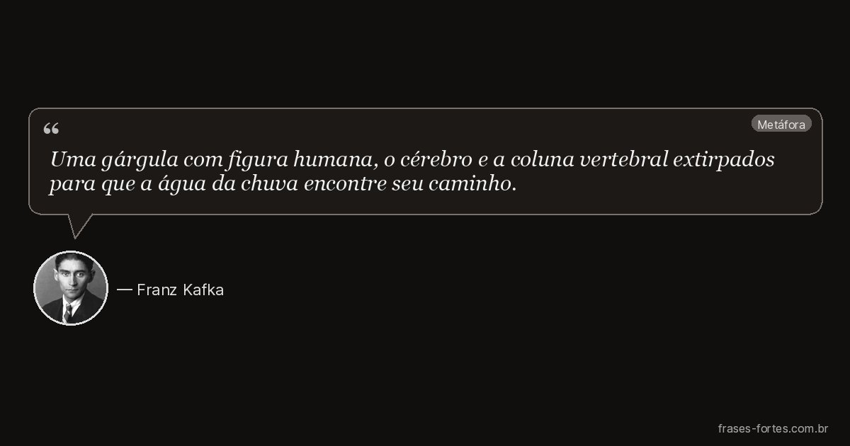 Frase de Franz Kafka