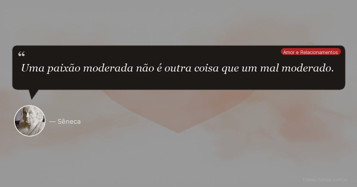 Frase de Sêneca