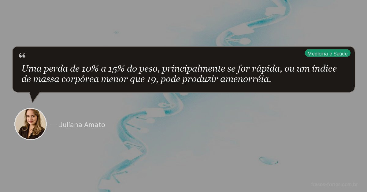 Frase de Juliana Amato