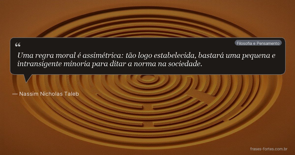 Frase de Nassim Nicholas Taleb