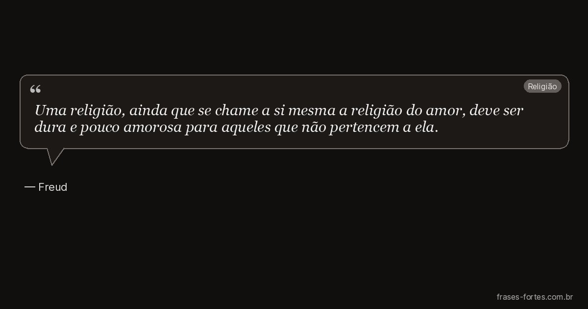 Frase de Freud