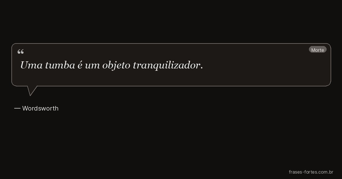 Frase de Wordsworth