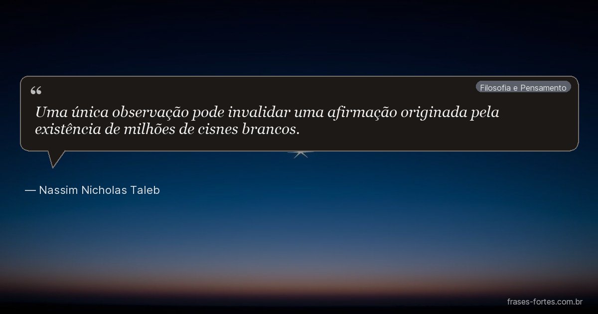 Frase de Nassim Nicholas Taleb