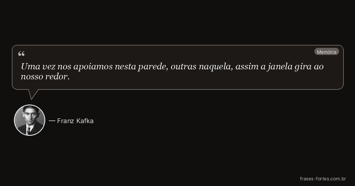 Frase de Franz Kafka