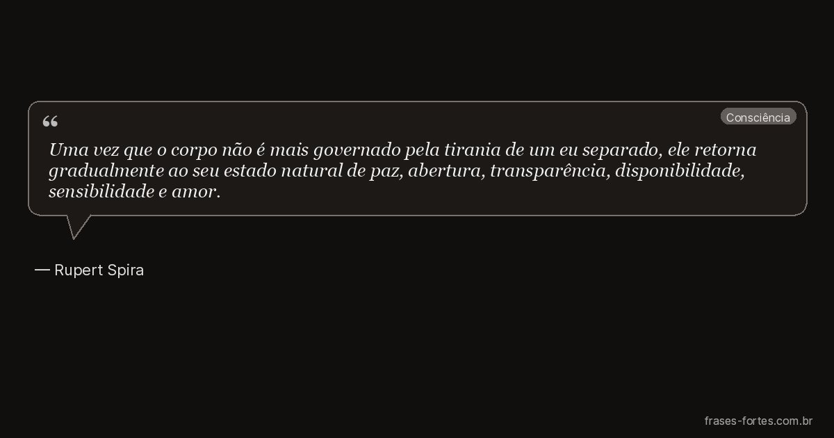 Frase de Rupert Spira