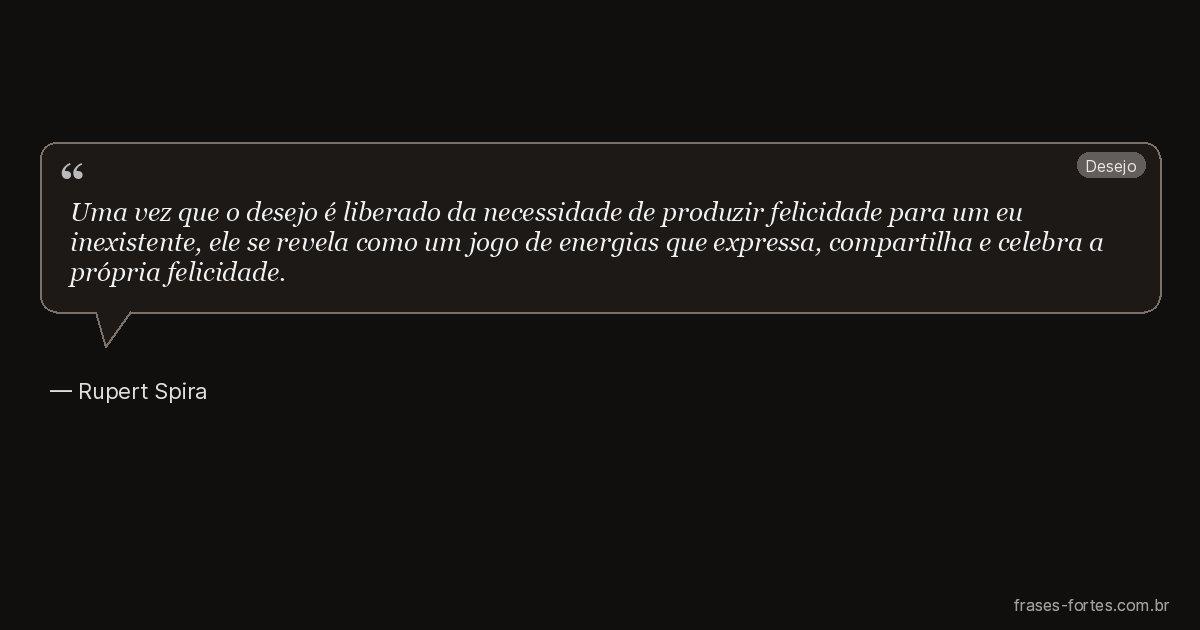 Frase de Rupert Spira