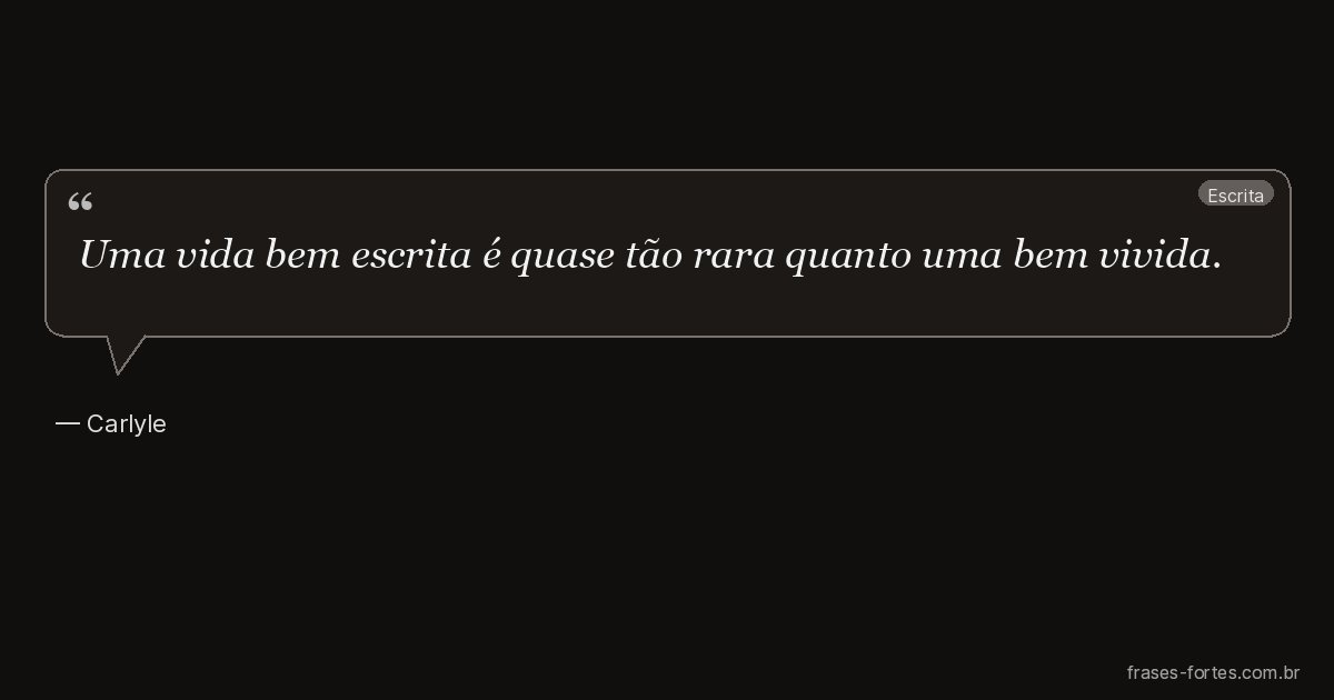 Frase de Carlyle