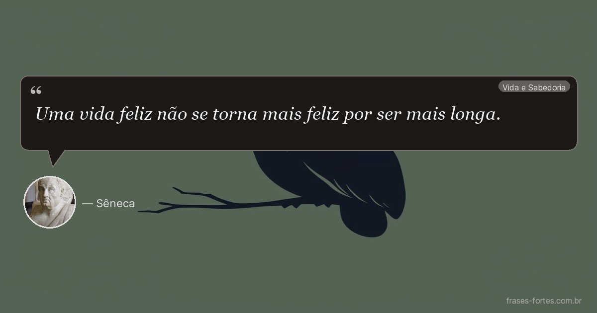 Frase de Sêneca