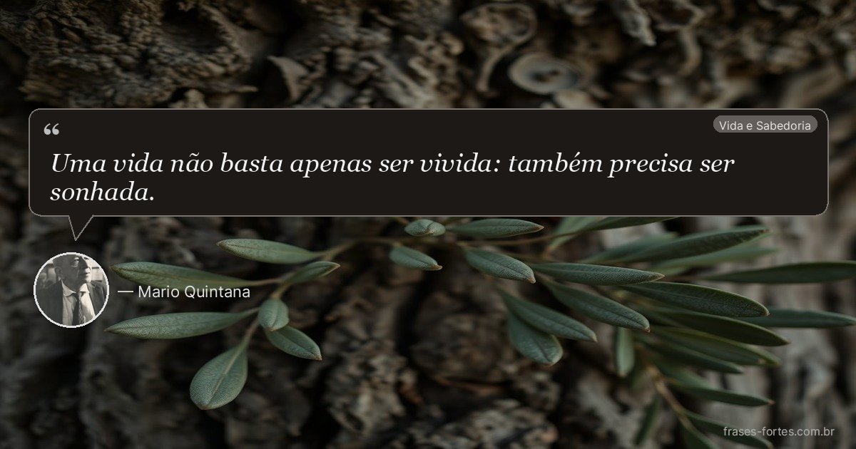 Frase de Mario Quintana