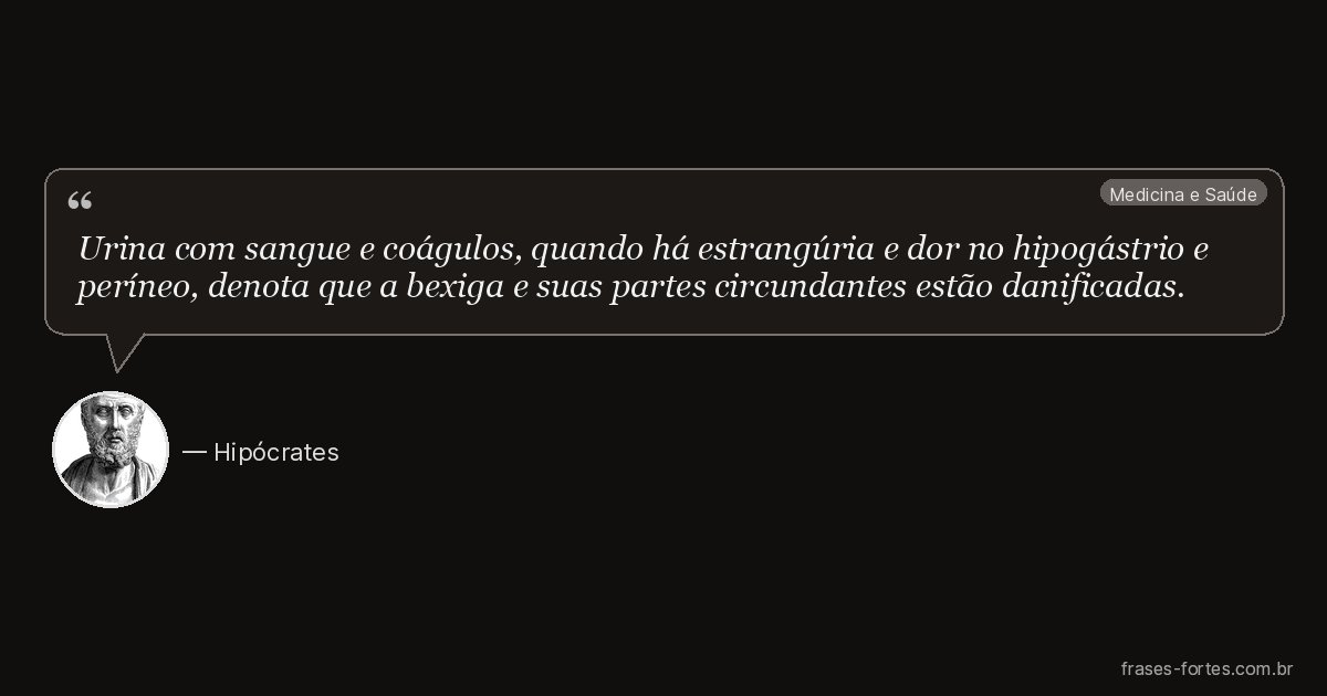 Frase de Hipócrates