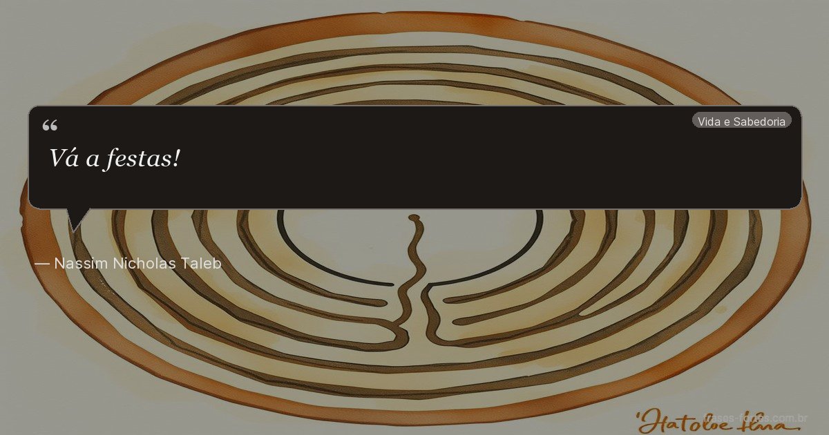 Frase de Nassim Nicholas Taleb