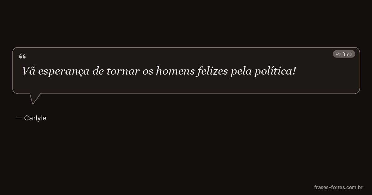 Frase de Carlyle