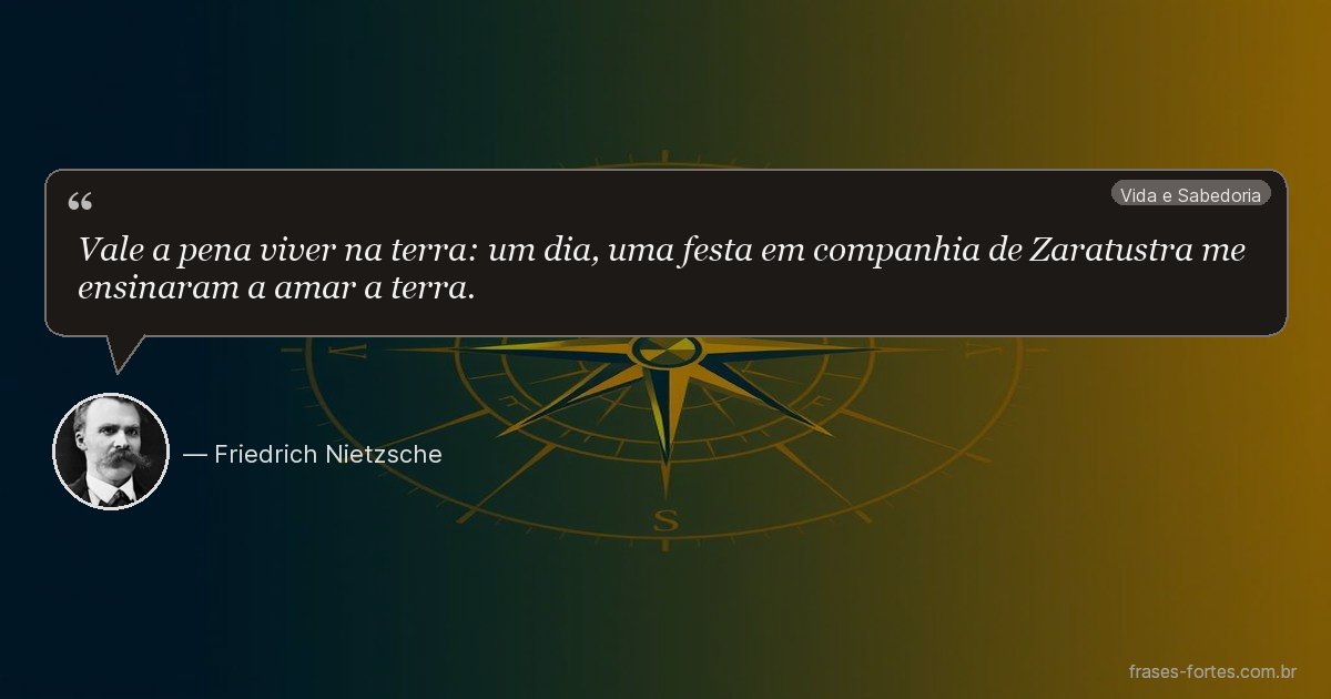 Frase de Friedrich Nietzsche