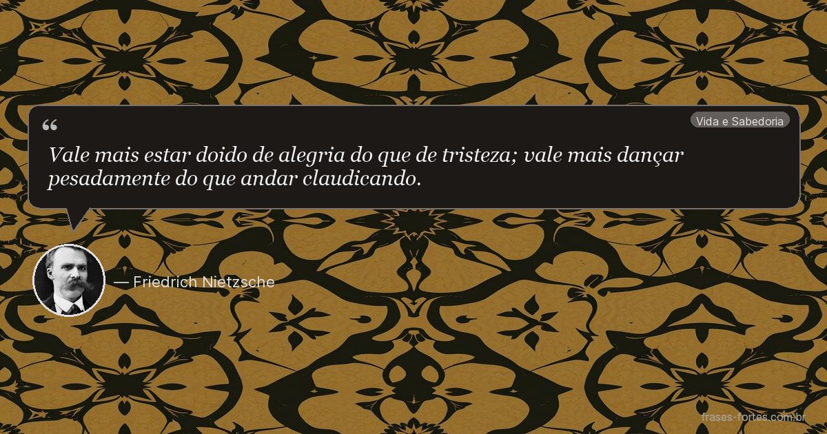 Frase de Friedrich Nietzsche