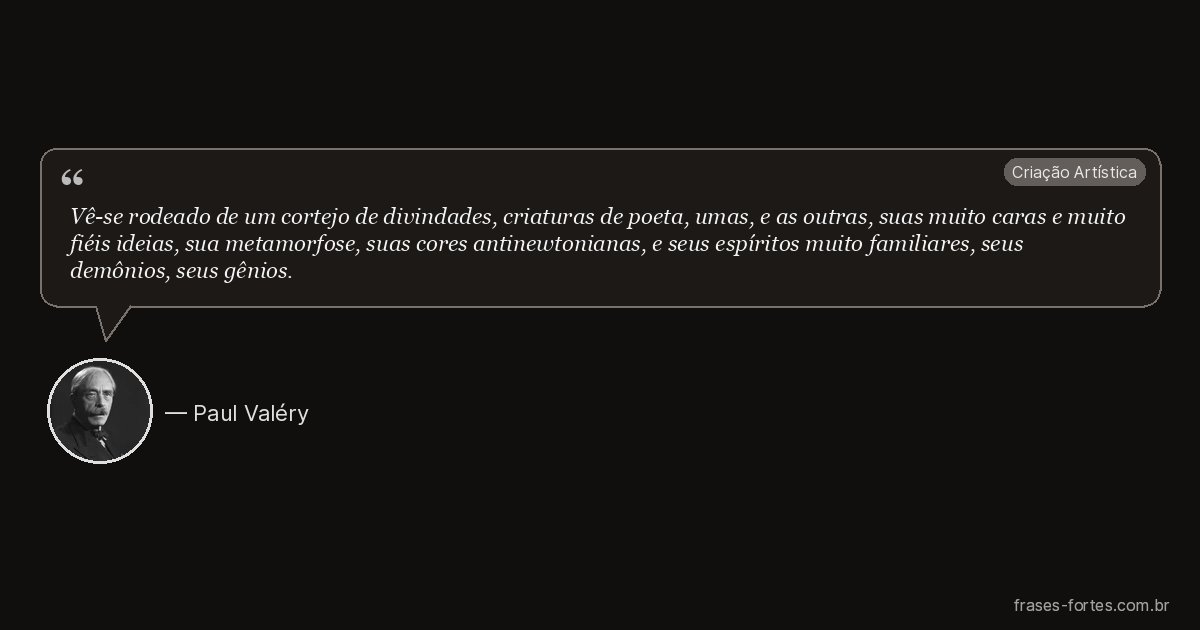 Frase de Paul Valéry