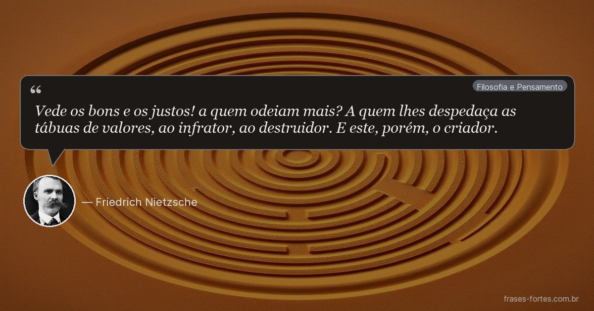 Frase de Friedrich Nietzsche