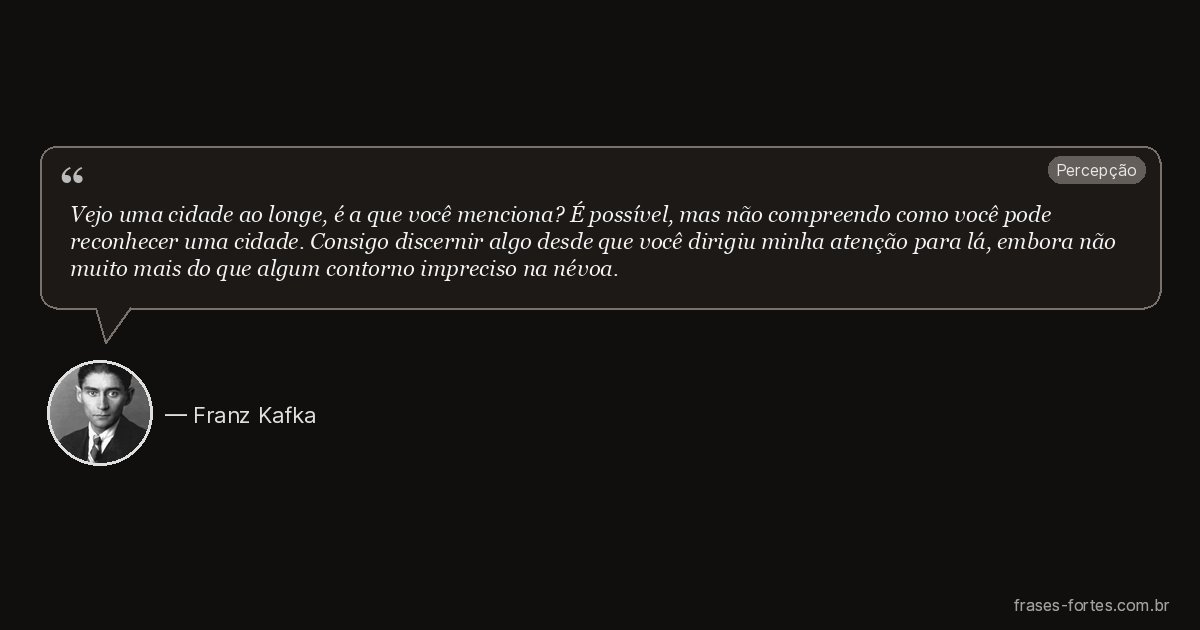 Frase de Franz Kafka