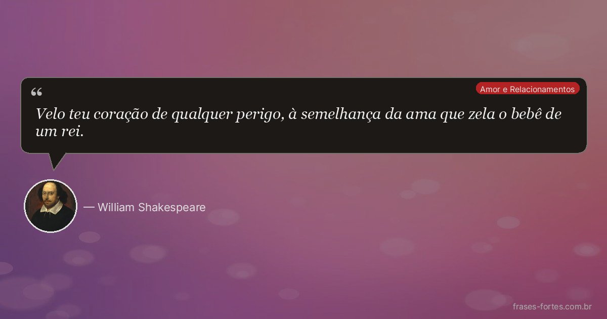 Frase de William Shakespeare