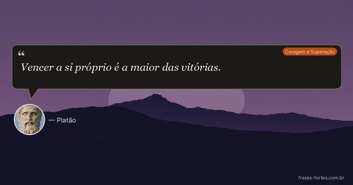 Frase de Platão