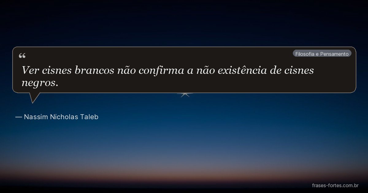 Frase de Nassim Nicholas Taleb