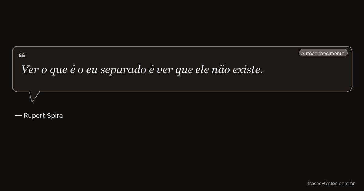 Frase de Rupert Spira
