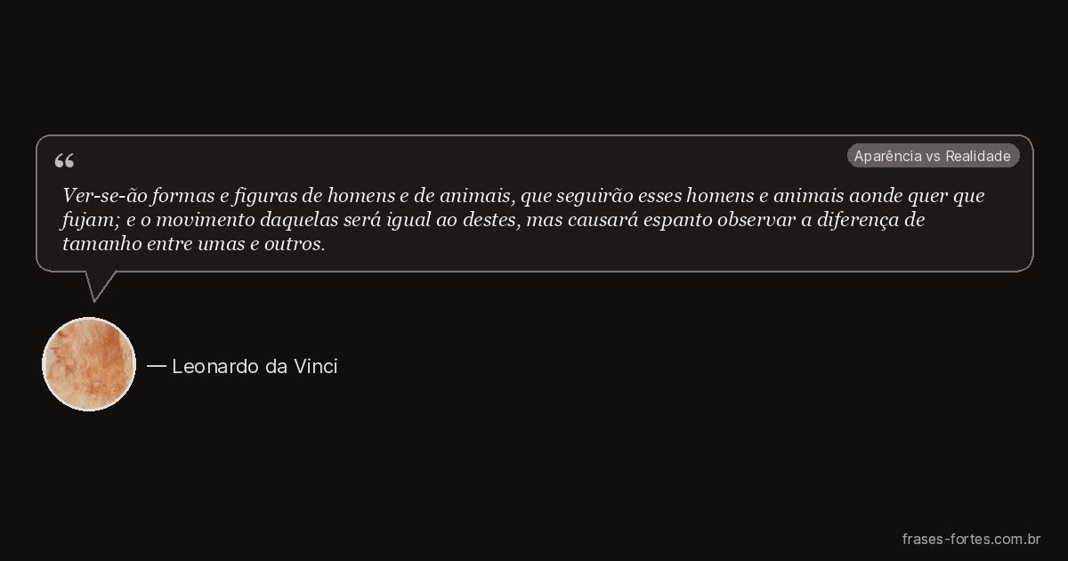 Frase de Leonardo da Vinci