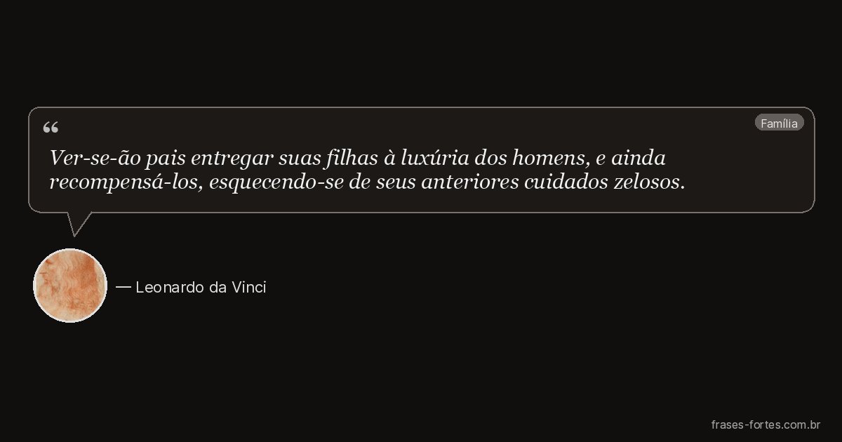 Frase de Leonardo da Vinci