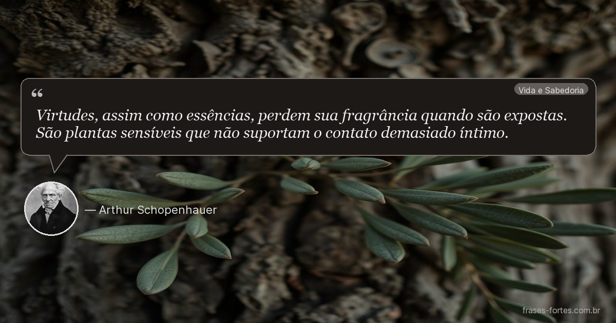 Frase de Arthur Schopenhauer