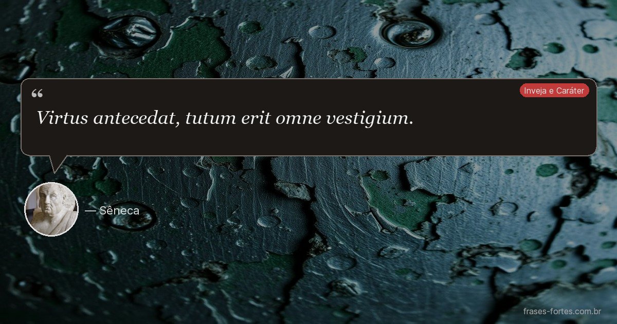 Frase de Sêneca