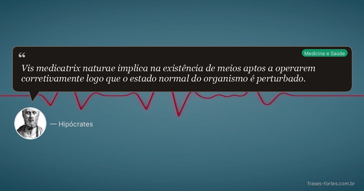 Frase de Hipócrates