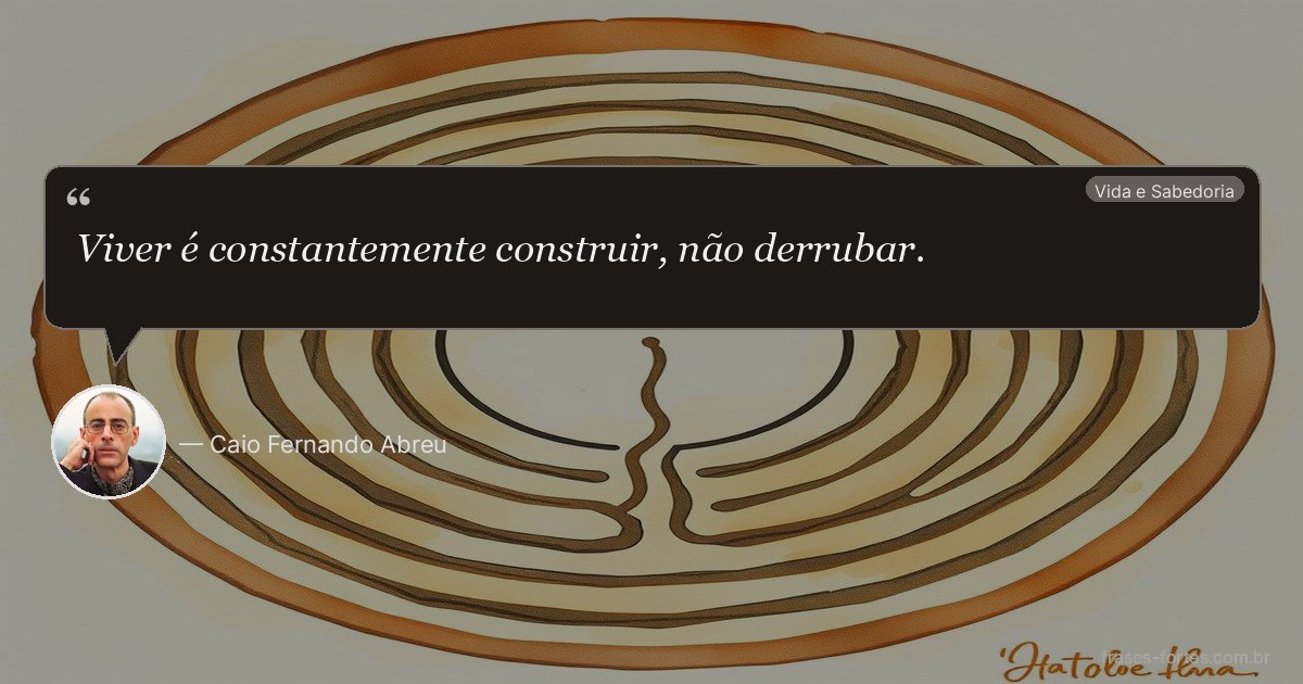Frase de Caio Fernando Abreu