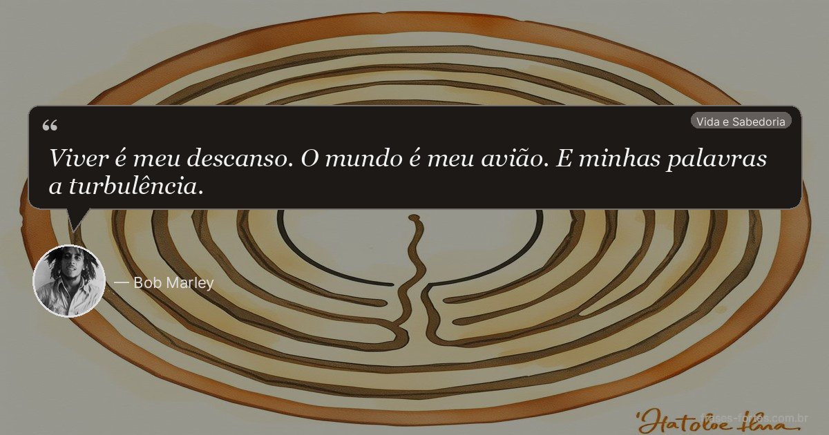 Frase de Bob Marley