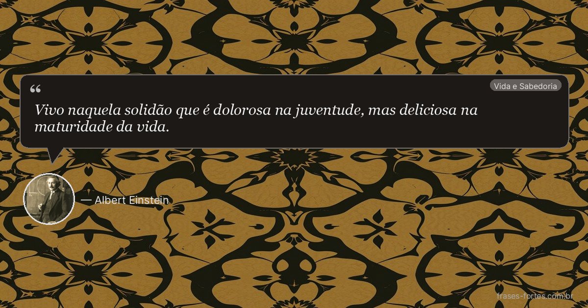 Frase de Albert Einstein