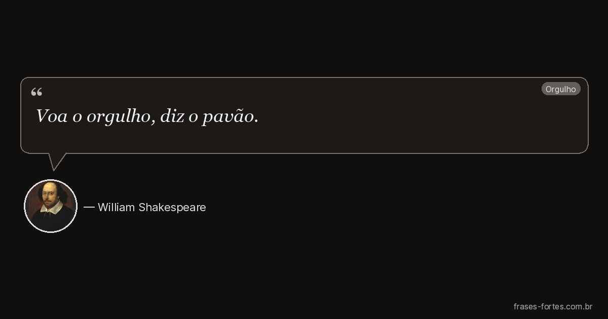 Frase de William Shakespeare