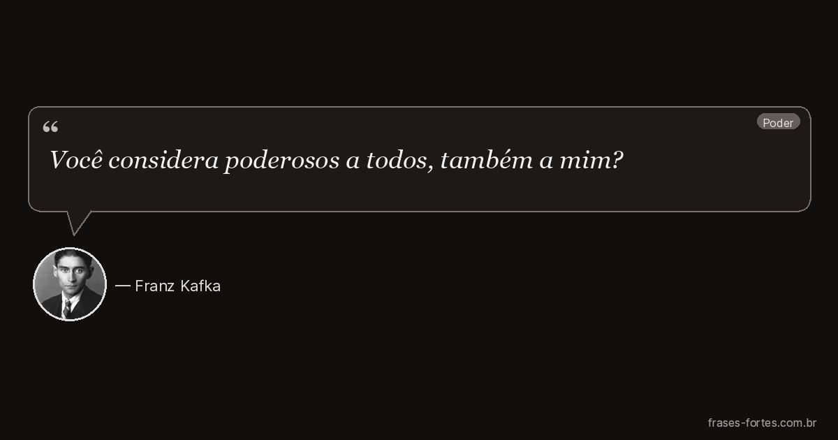 Frase de Franz Kafka