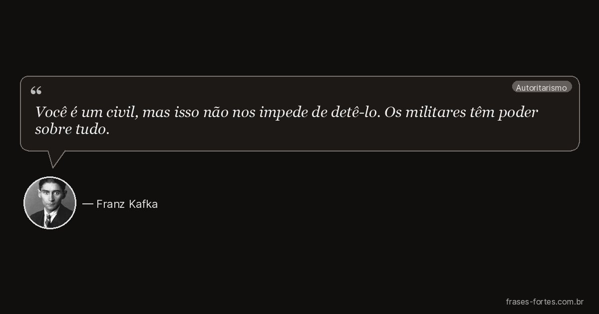 Frase de Franz Kafka