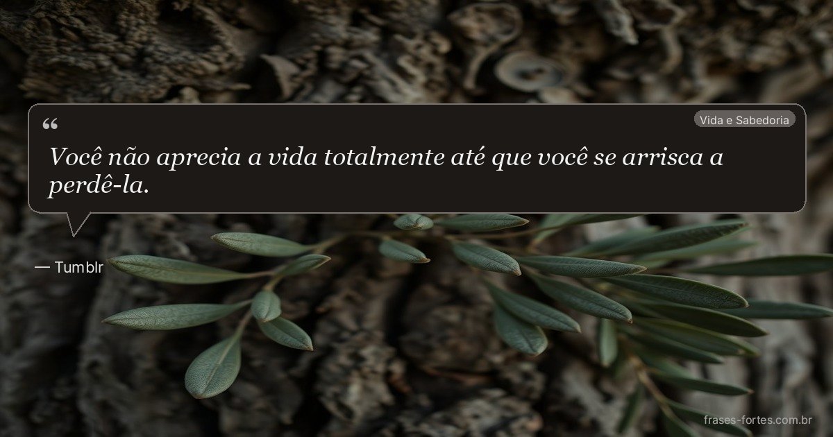Frase de Tumblr