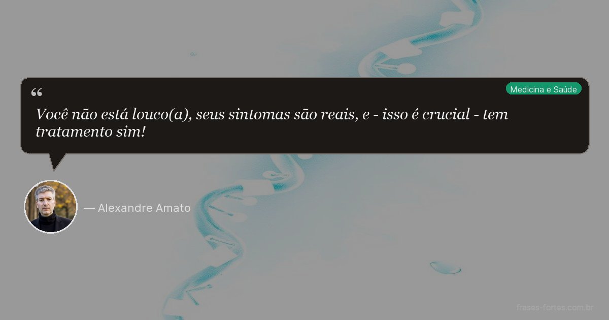 Frase de Alexandre Amato