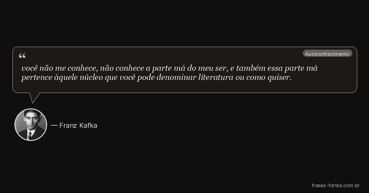 Frase de Franz Kafka
