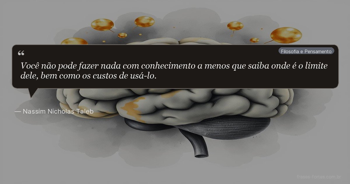 Frase de Nassim Nicholas Taleb