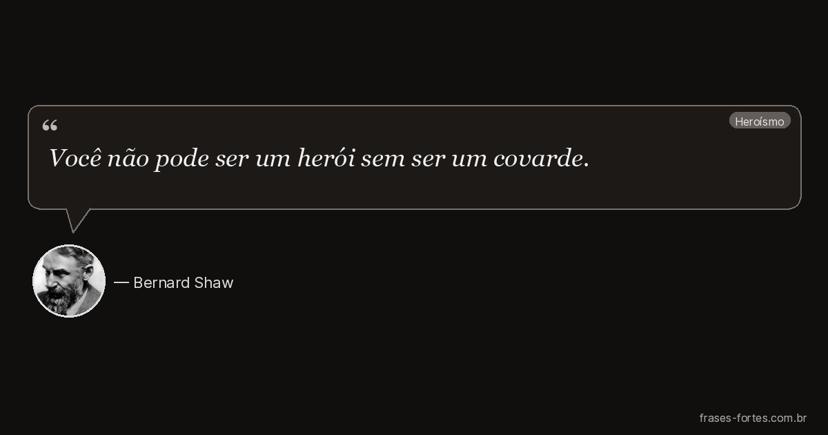 Frase de Bernard Shaw