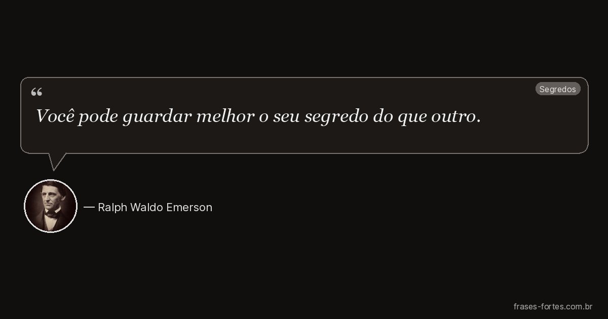 Frase de Ralph Waldo Emerson