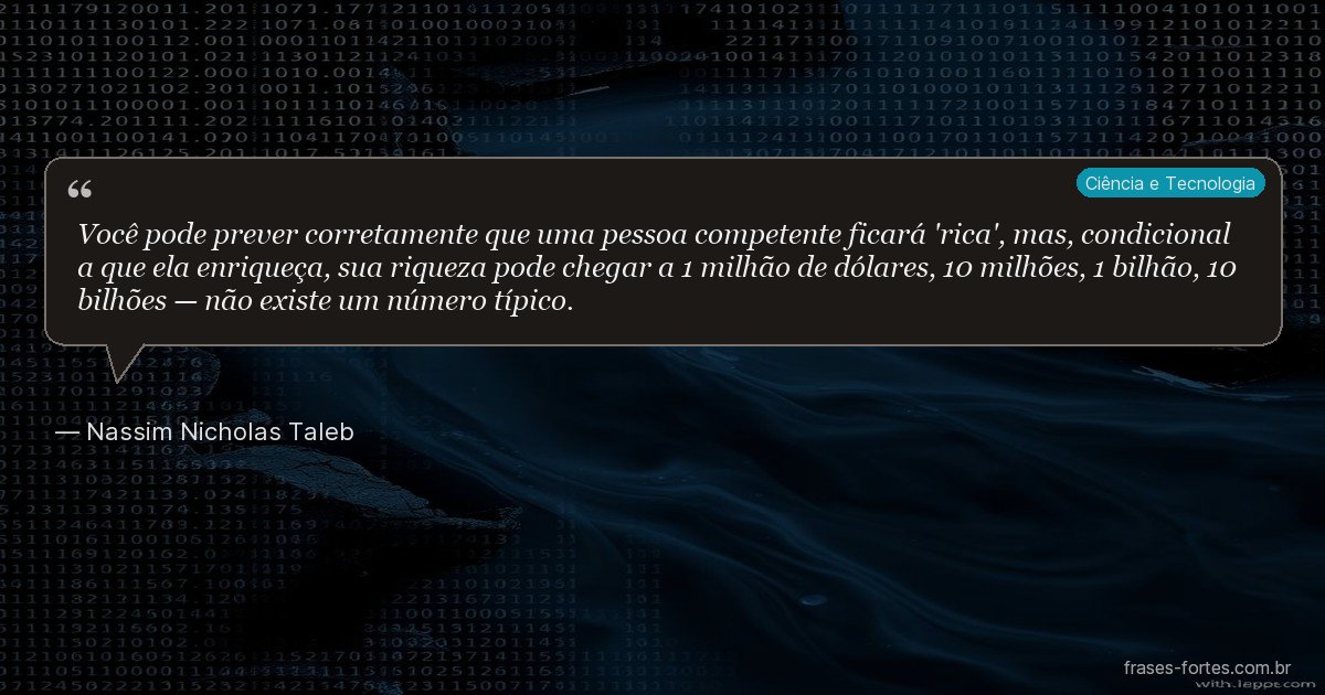 Frase de Nassim Nicholas Taleb