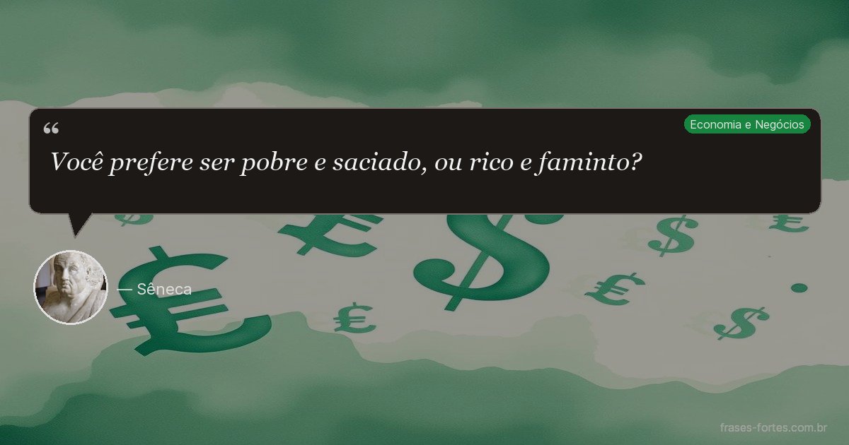 Frase de Sêneca