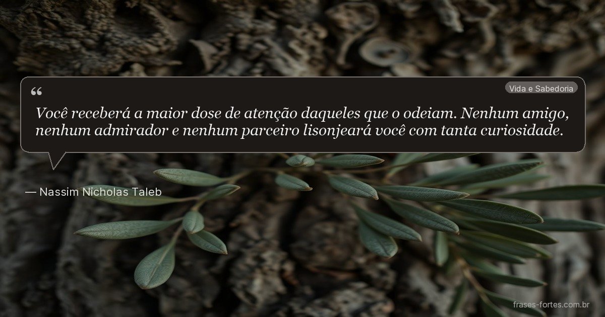 Frase de Nassim Nicholas Taleb