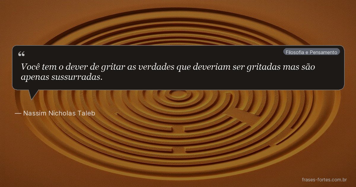 Frase de Nassim Nicholas Taleb